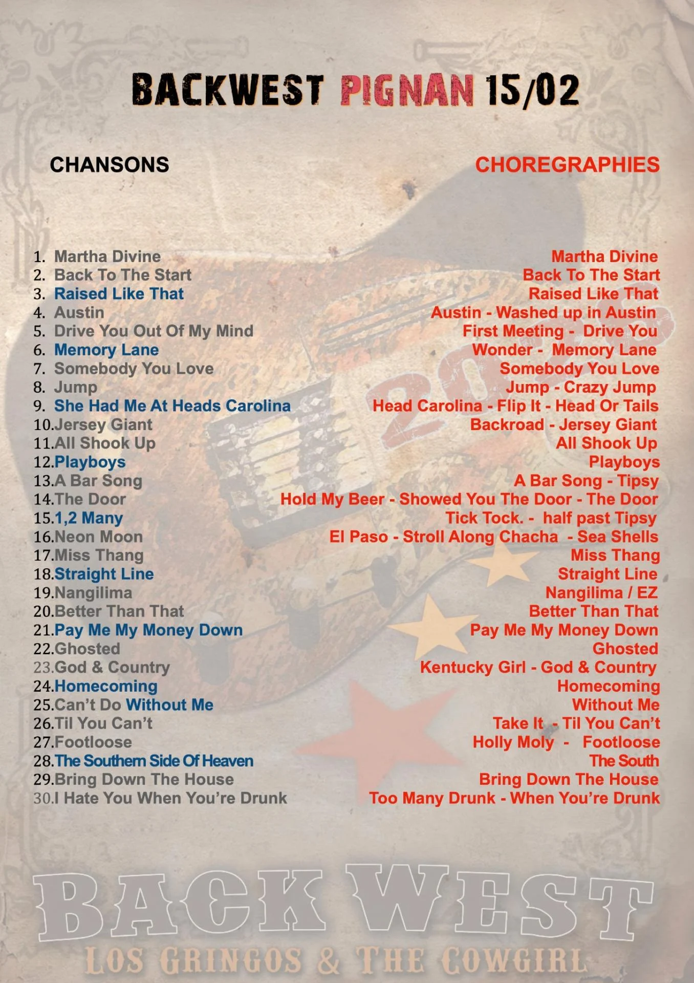 Playlist back 15 02 25